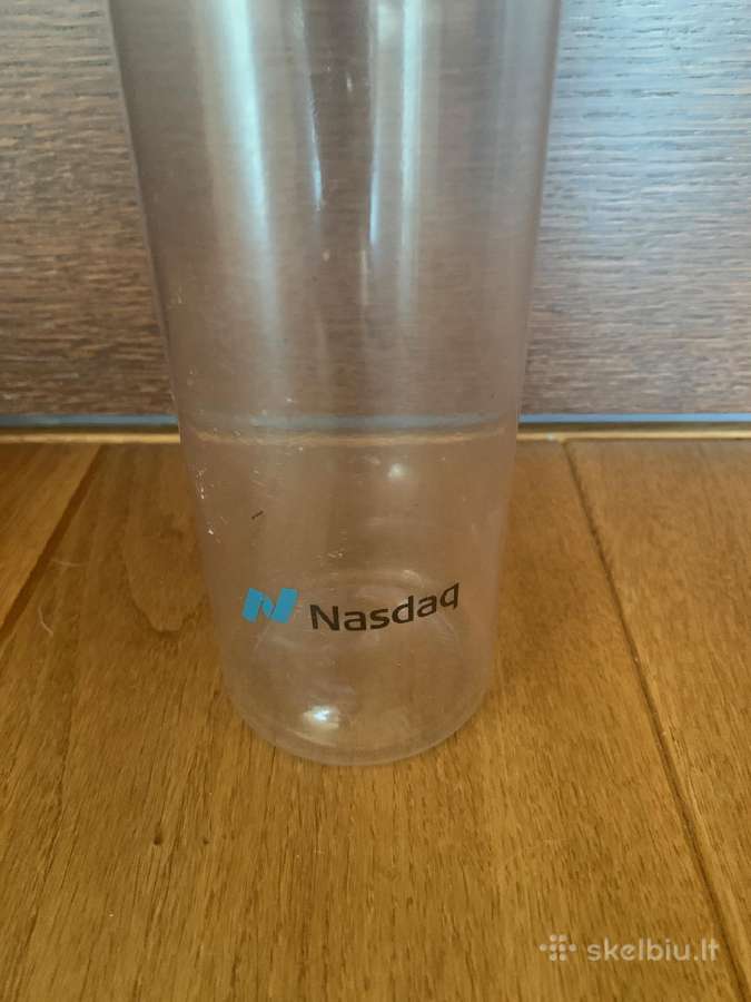 Nasdaq biržos firminė vandens gertuvė 0,5l - nuotraukos Nr. 2
