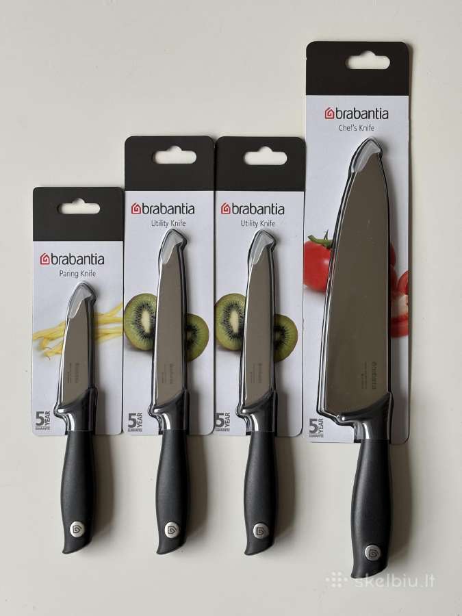 Brabantia naujas peiliu rinkinys