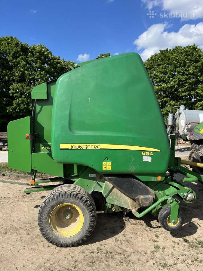John deere 854 presas
