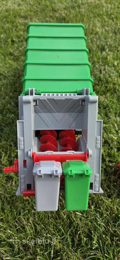 Žaislinė šiukšliavežė City Truck - nuotraukos Nr. 4