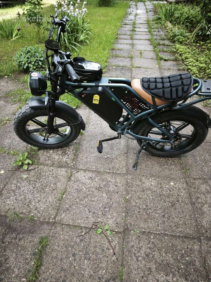 Parduodamas beveik naujas elektrinis dviratis - nuotraukos Nr. 4