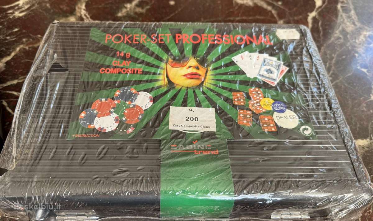 Stalo žaidimas Pokeris. - nuotraukos Nr. 2