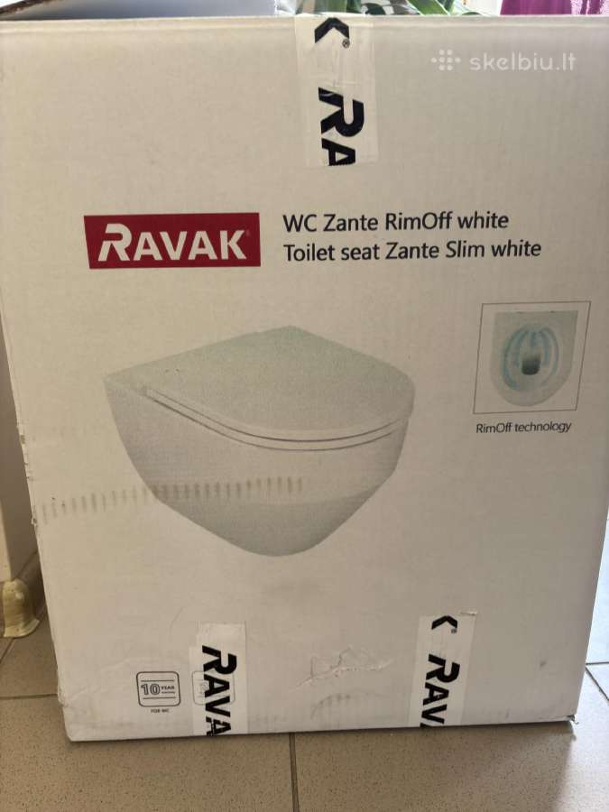 Pakabinamas Ravak unitazas