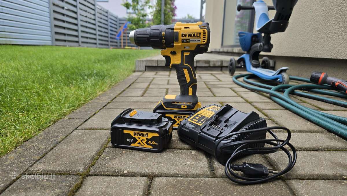 Dewalt Dcd778 4ah gręžtuvas/suktuvas