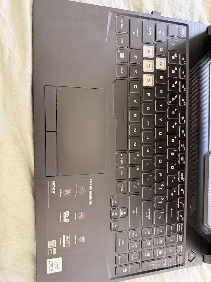 Asus Tuf Gaming F15 - nuotraukos Nr. 3