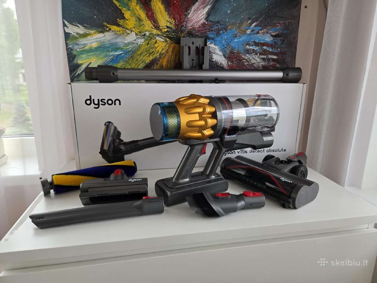 Dyson V15s Detect Absolute dulkių siurblys - nuotraukos Nr. 3