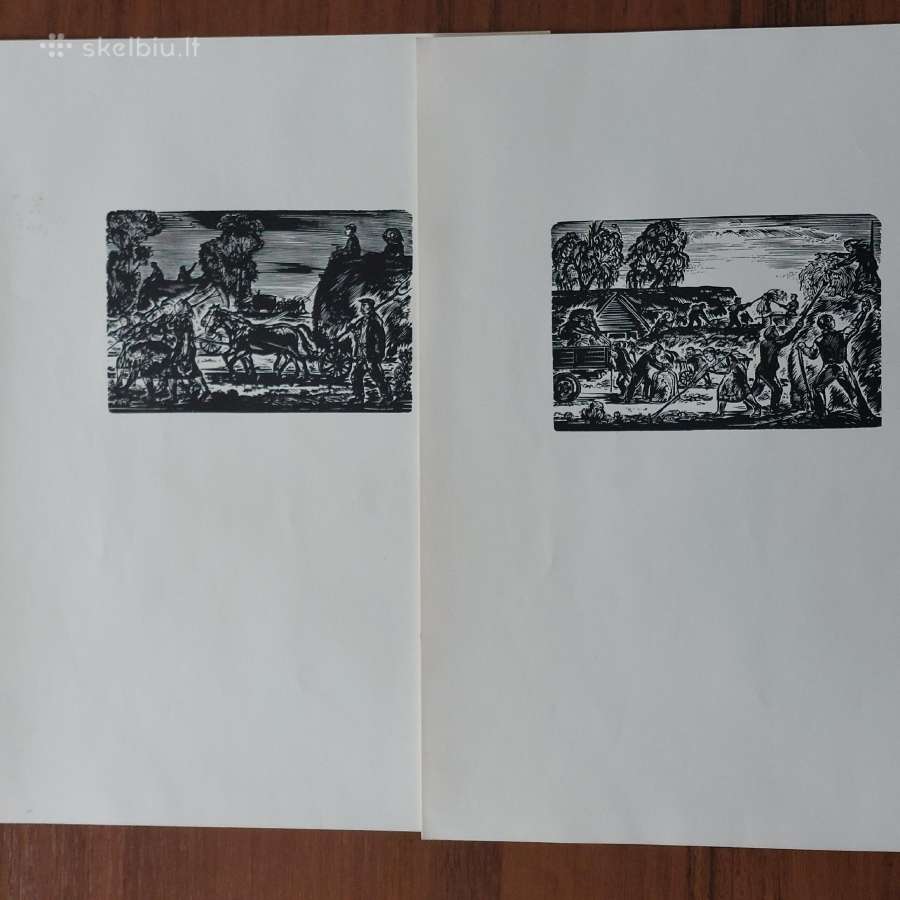Antanas Kučas - grafika / Reprodukcijos 1960 m. - nuotraukos Nr. 6