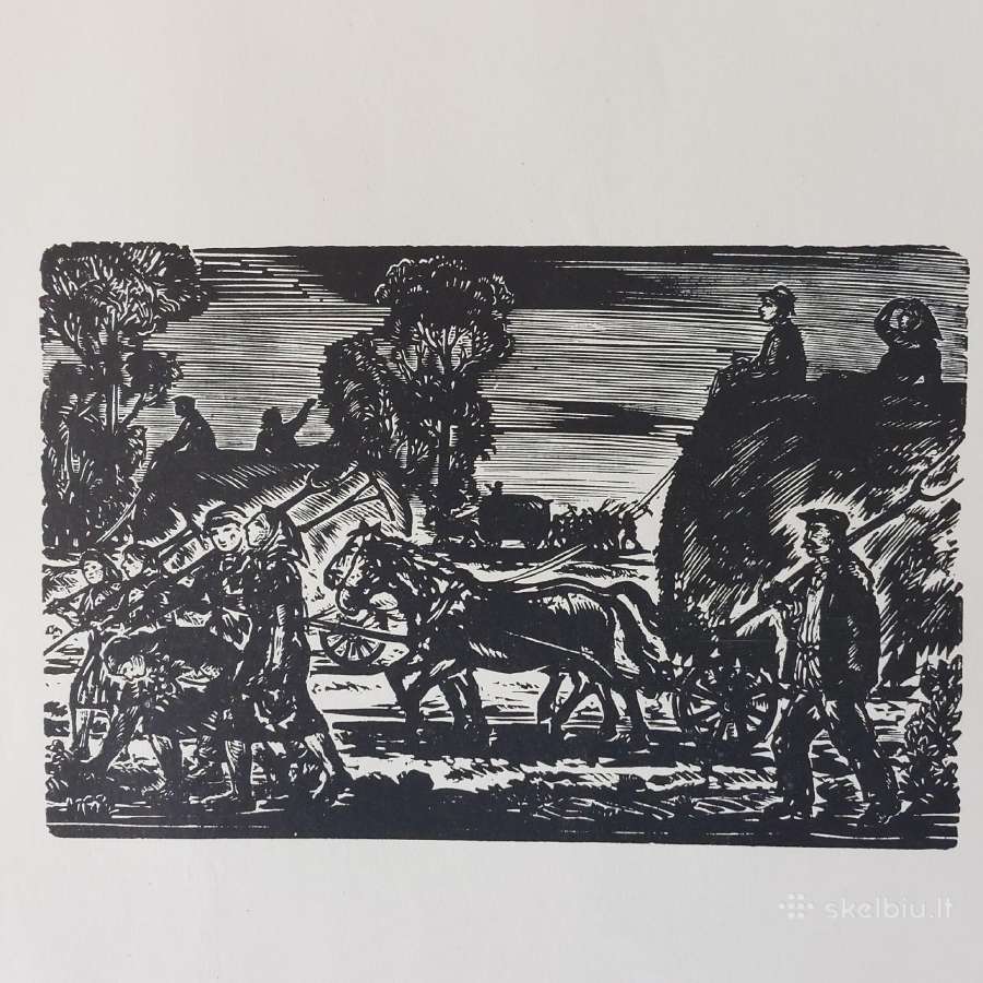 Antanas Kučas - grafika / Reprodukcijos 1960 m. - nuotraukos Nr. 8