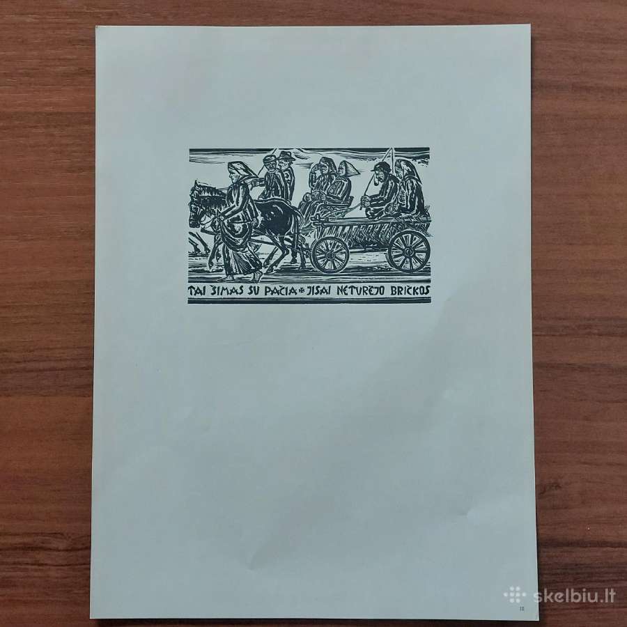 Antanas Kučas - grafika / Reprodukcijos 1960 m. - nuotraukos Nr. 11