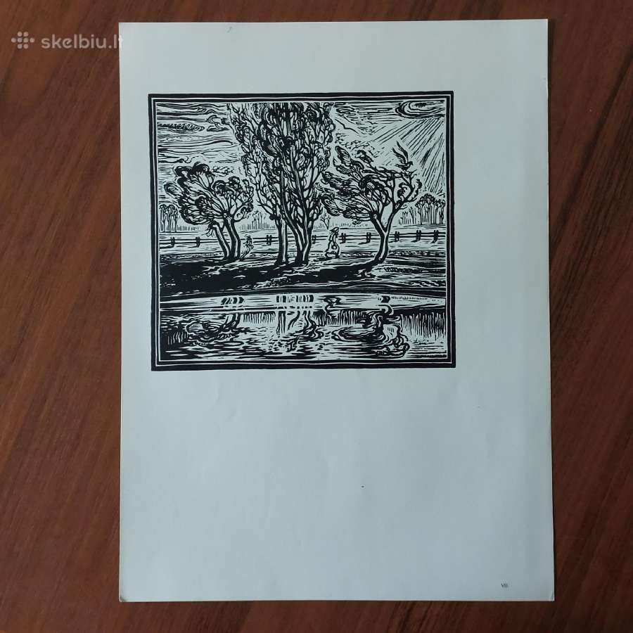 Antanas Kučas - grafika / Reprodukcijos 1960 m. - nuotraukos Nr. 13