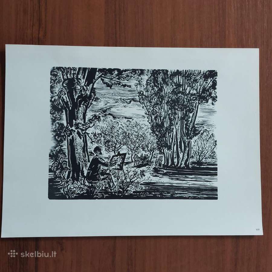 Antanas Kučas - grafika / Reprodukcijos 1960 m. - nuotraukos Nr. 15