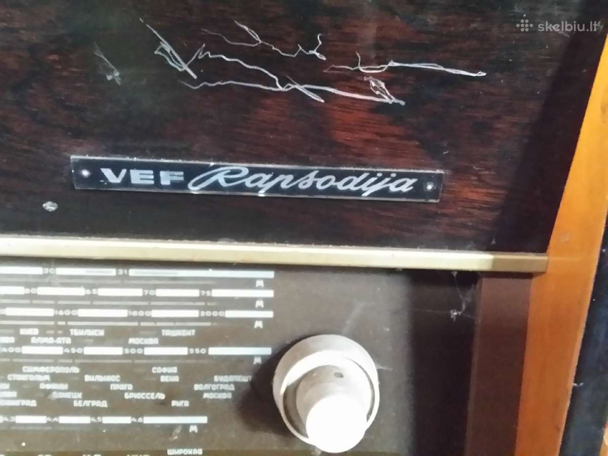 Senos radijos ir magnetofonai