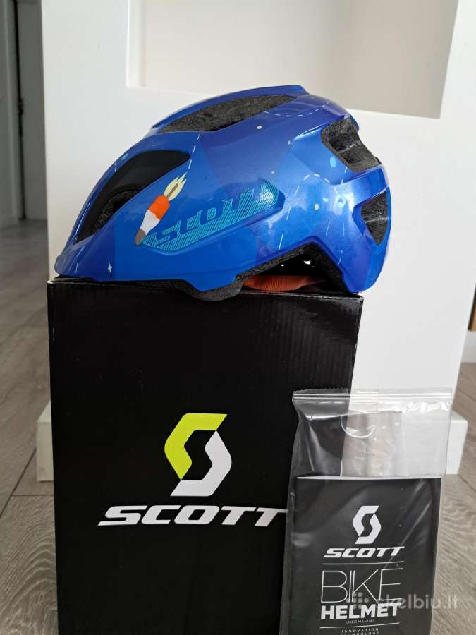 Vaikiškas dviratininko šalmas Scott