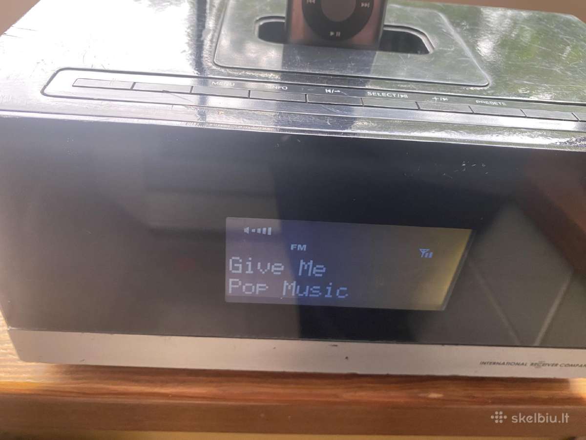 iPod A1320 16gb su radijo imtuvu ir krovimo stotel - nuotraukos Nr. 2