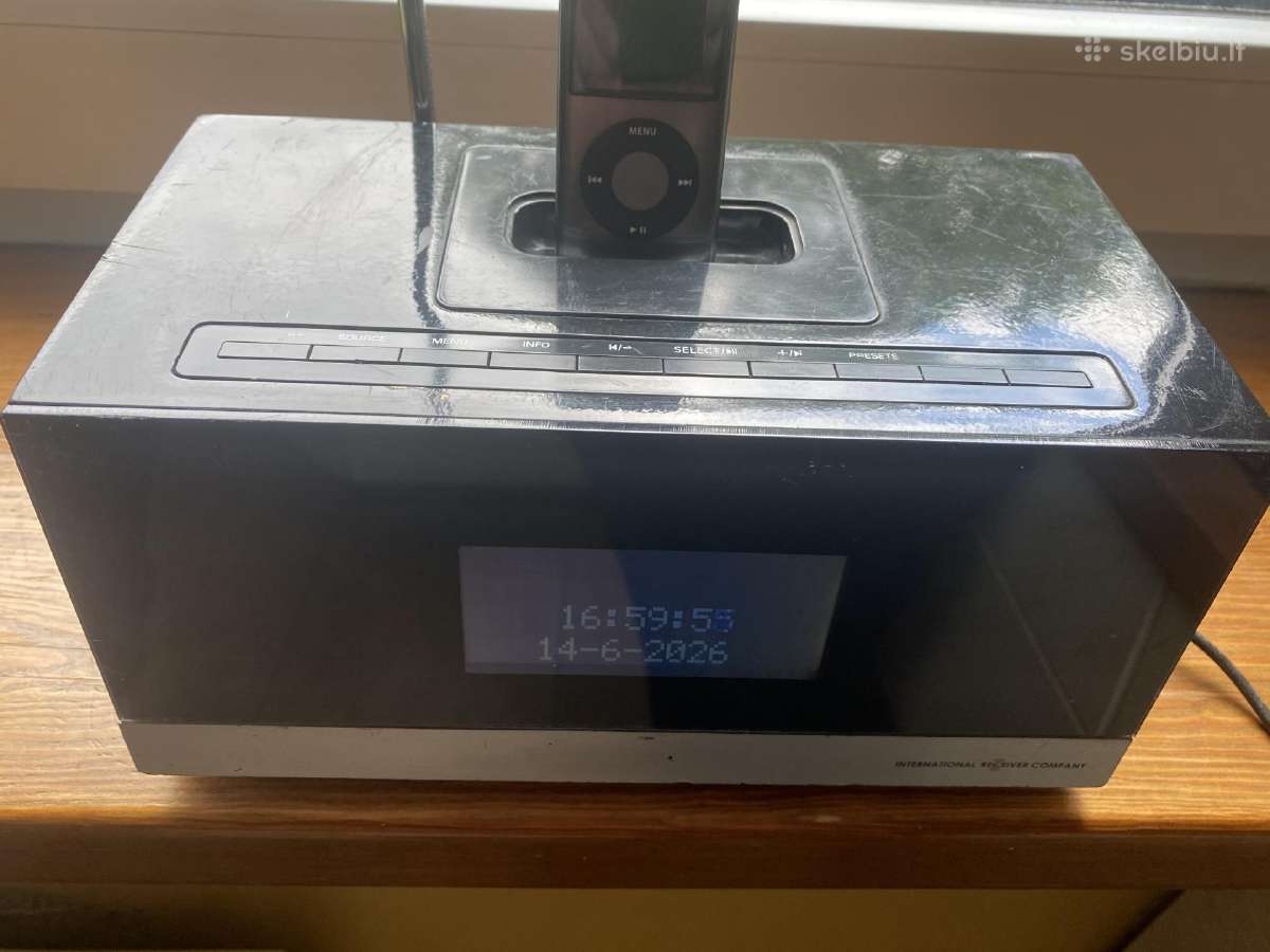 iPod A1320 16gb su radijo imtuvu ir krovimo stotel - nuotraukos Nr. 3