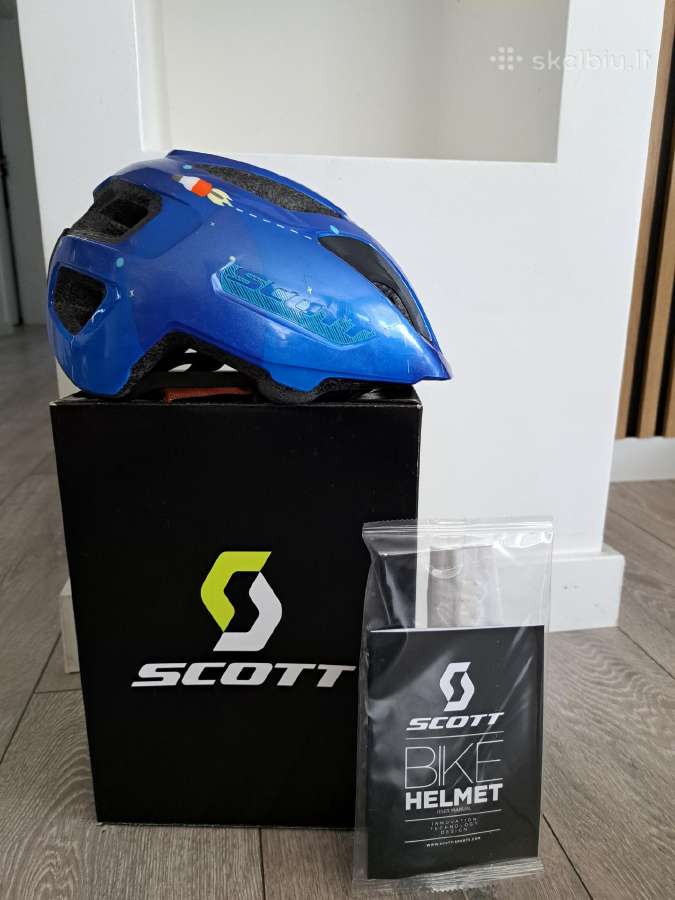 Vaikiškas dviratininko šalmas Scott - nuotraukos Nr. 3