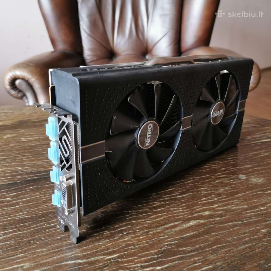 Parduodu Sapphire Nitro+ Radeon Rx580 8gb