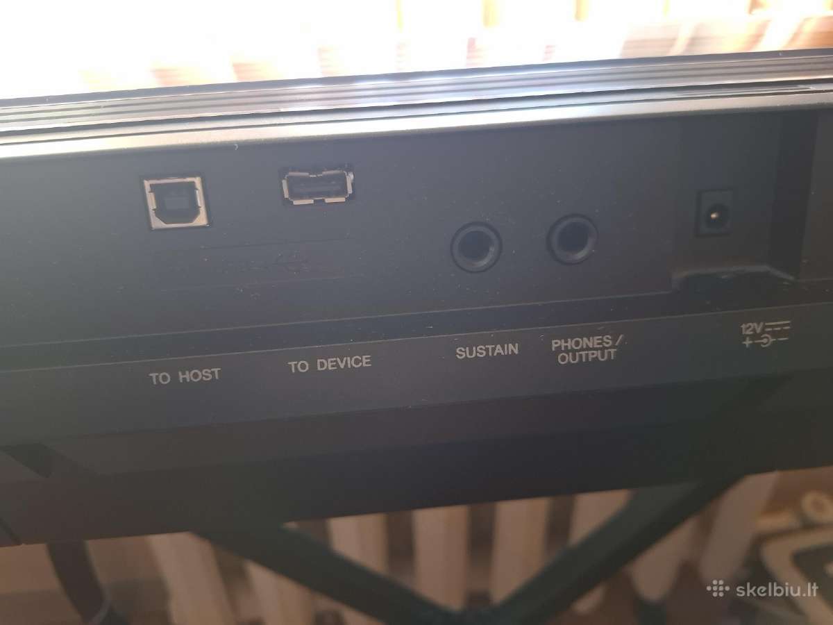 Sintezatorius Yamaha Psr E433 su stovu - nuotraukos Nr. 4