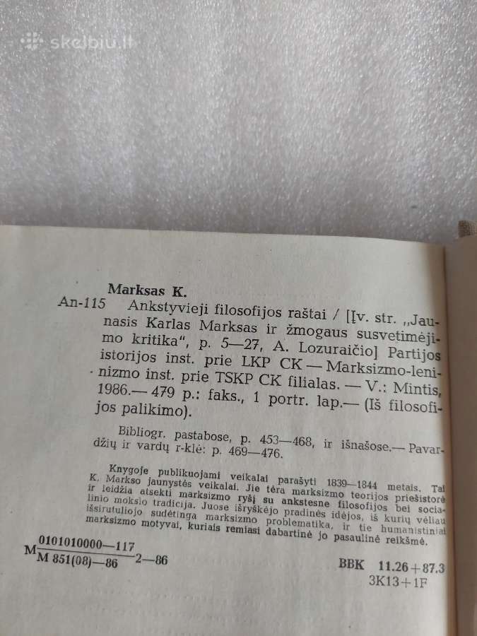 Ankstyvieji filosofijos raštai - nuotraukos Nr. 4