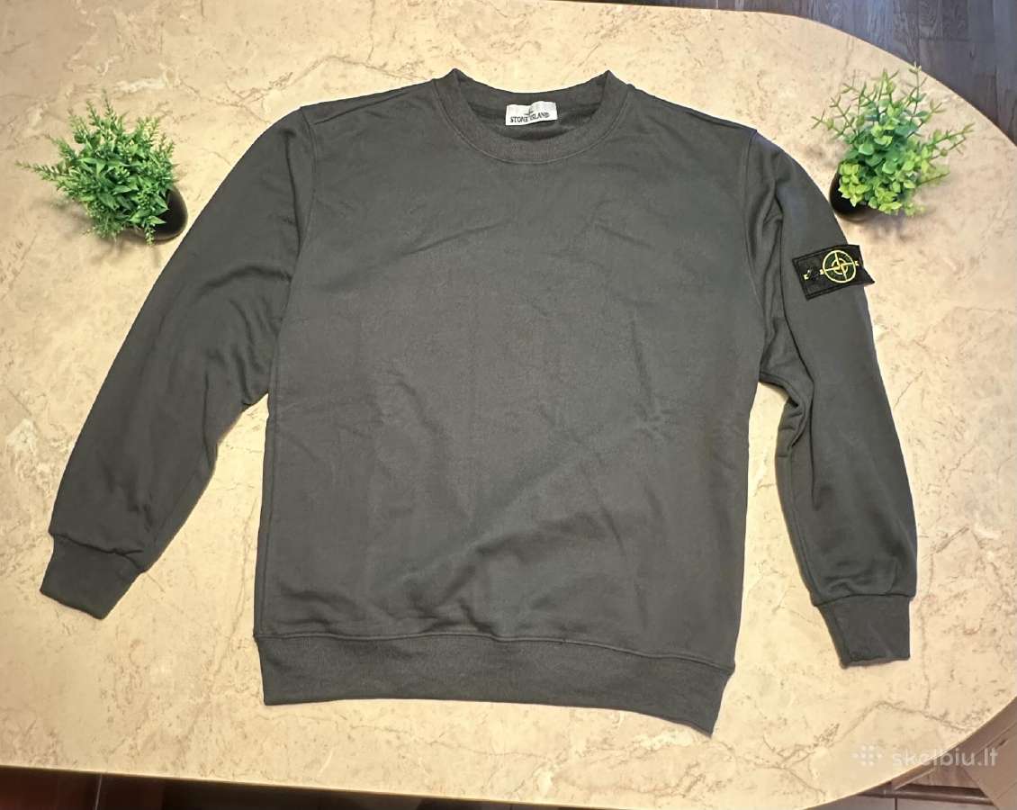 Stone Island Tamsiai Pilkas Džemperis (L dydis)