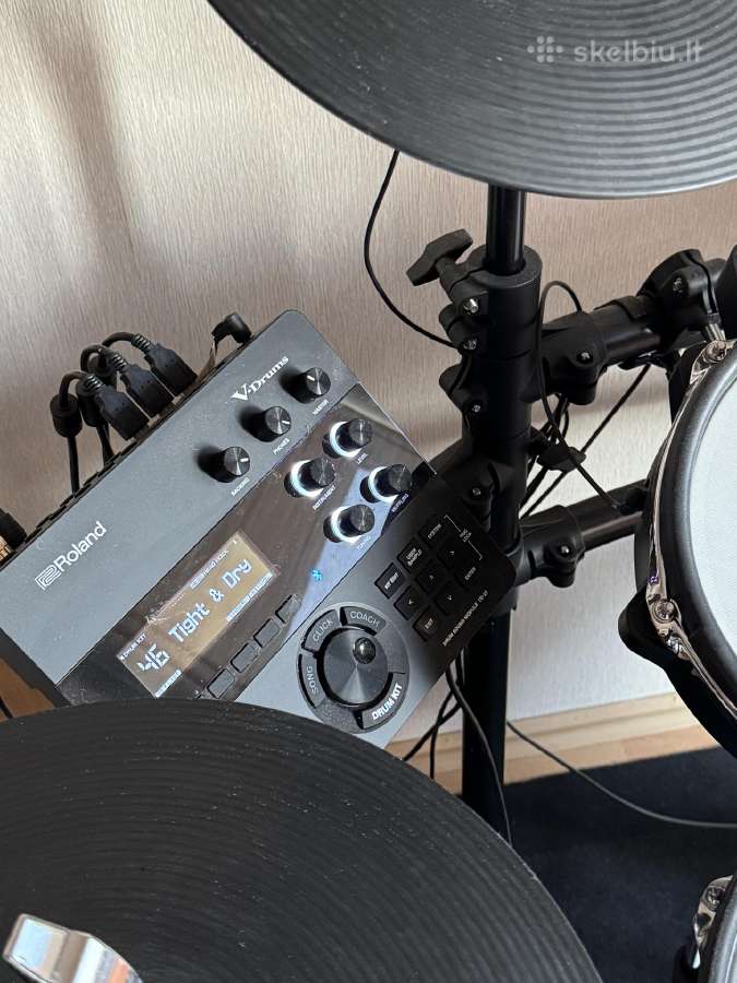 Roland Td-27kv2 būgnai ir priedai - nuotraukos Nr. 2