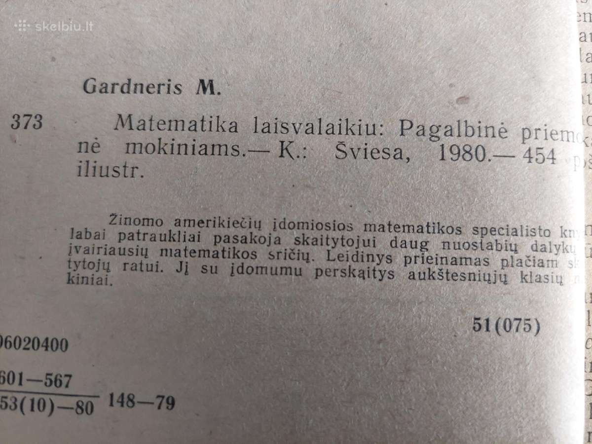 Matematika laisvalaikiu - nuotraukos Nr. 3