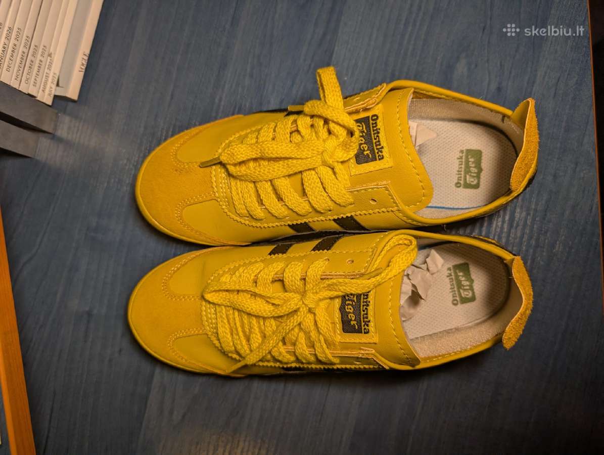 Onitsuka tigers yellow 41,5 išmera