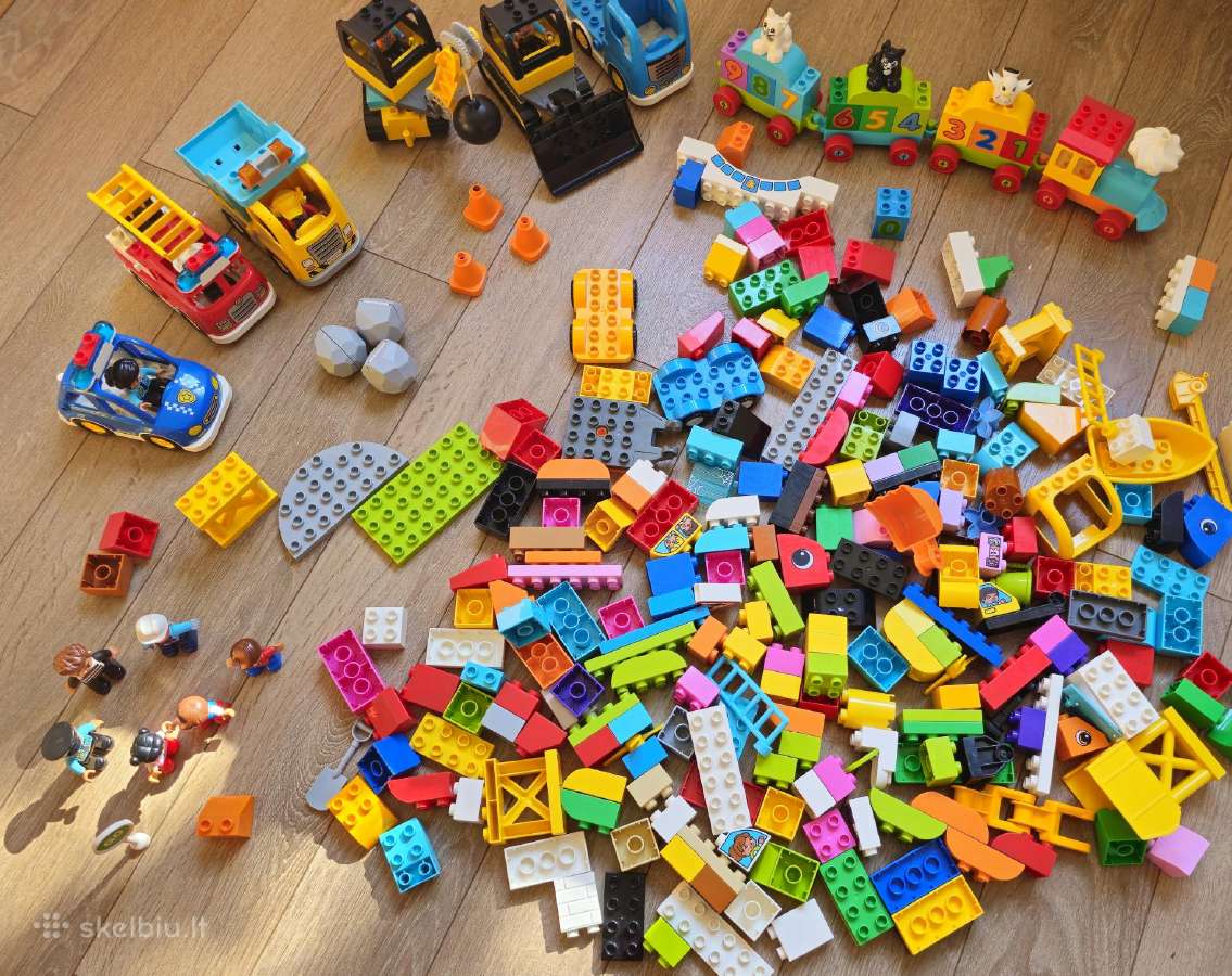 Parduodami 4 Lego Duplo rinkiniai