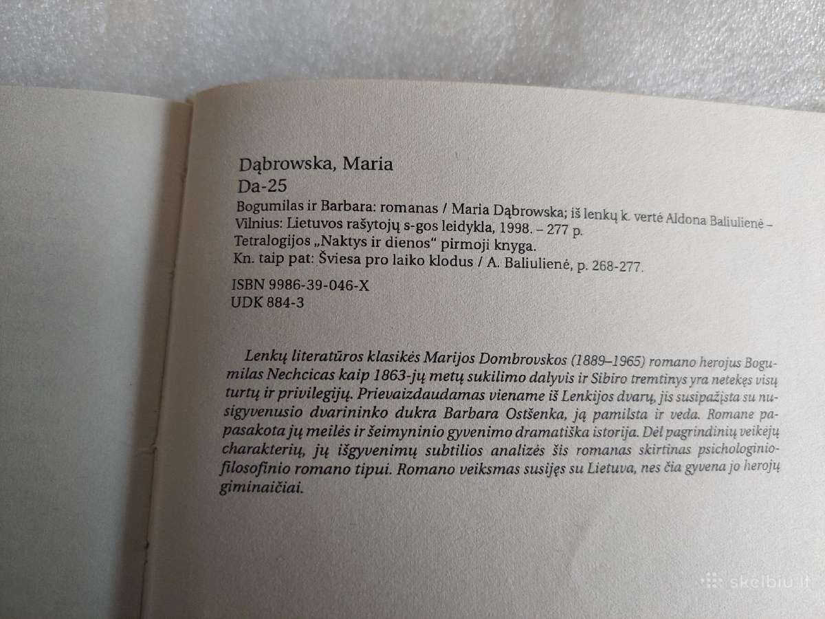 Naktys ir dienos. Bogumilas ir Barbara - nuotraukos Nr. 3