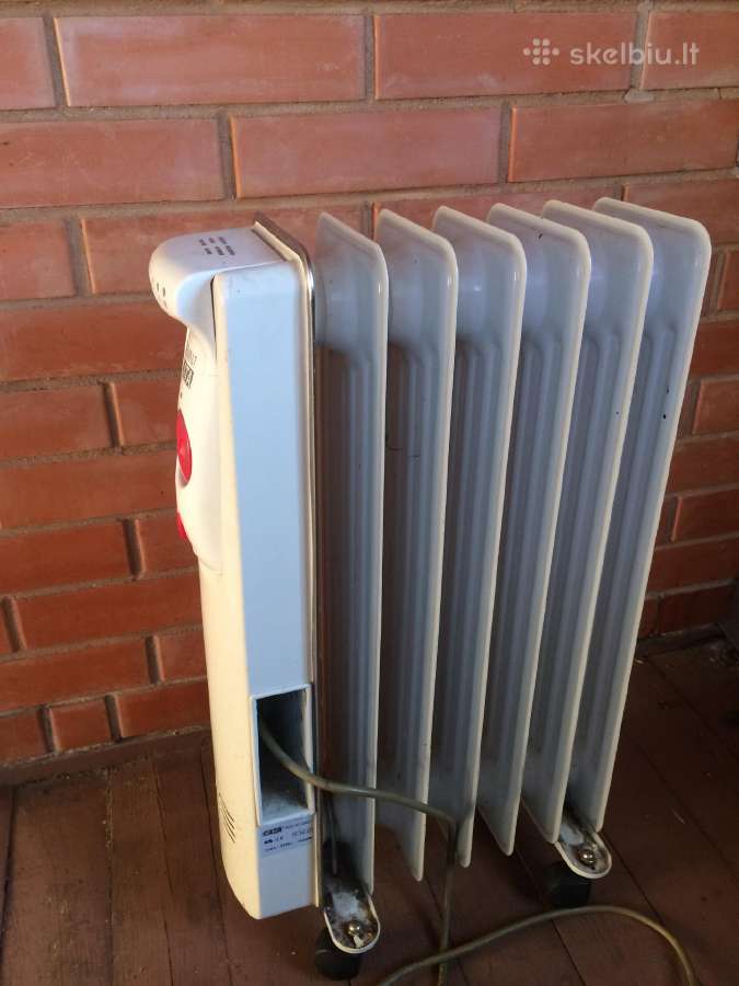 7 sekcijų tepalinis radiatorius 1500w - nuotraukos Nr. 2