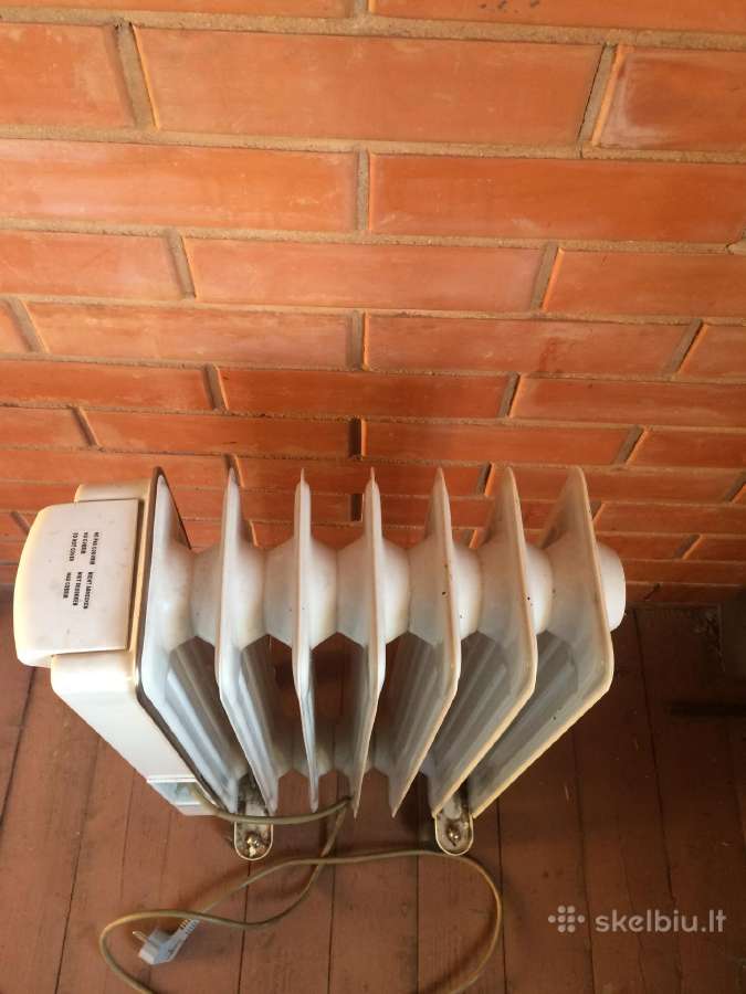 7 sekcijų tepalinis radiatorius 1500w - nuotraukos Nr. 3