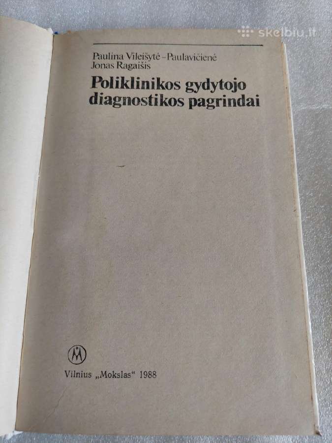 Poliklinikos gydytojo diagnostikos pagrindai - nuotraukos Nr. 2