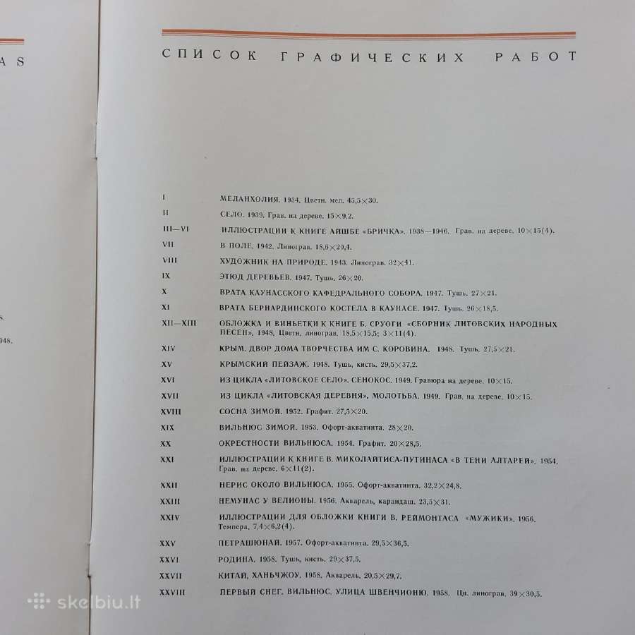 Antanas Kučas - grafika / Reprodukcijos 1960 m. - nuotraukos Nr. 23