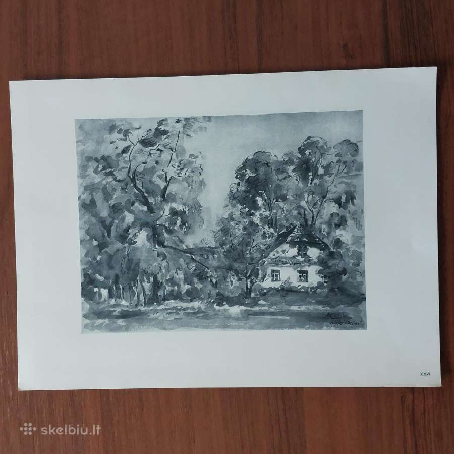 Antanas Kučas - grafika / Reprodukcijos 1960 m. - nuotraukos Nr. 26