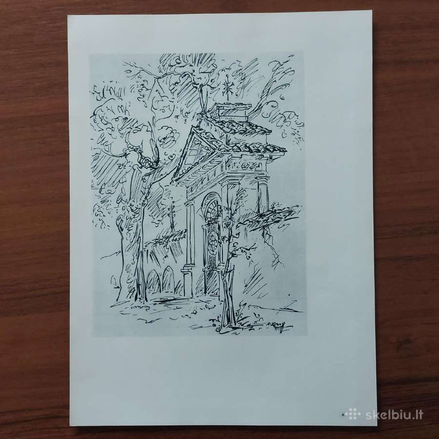 Antanas Kučas - grafika / Reprodukcijos 1960 m. - nuotraukos Nr. 27