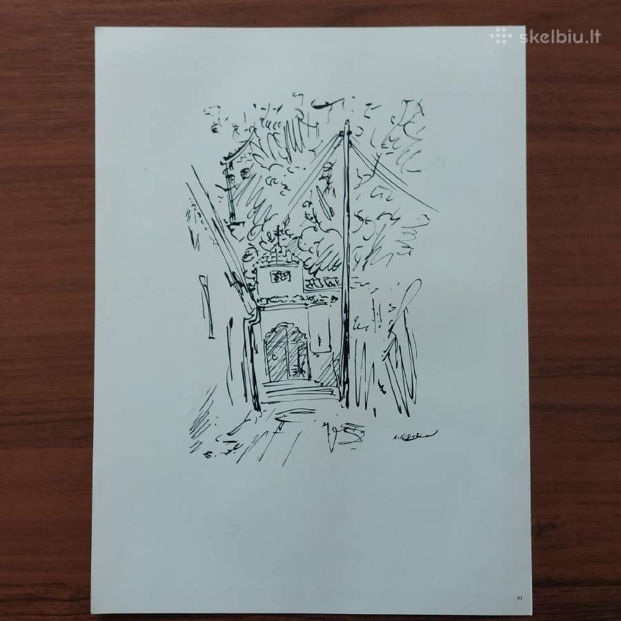 Antanas Kučas - grafika / Reprodukcijos 1960 m. - nuotraukos Nr. 28