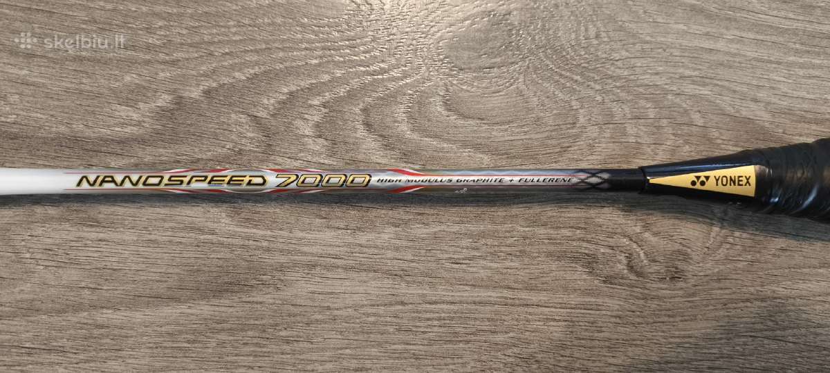 Yonex nanospeed 7000 badmintono raketė - nuotraukos Nr. 3