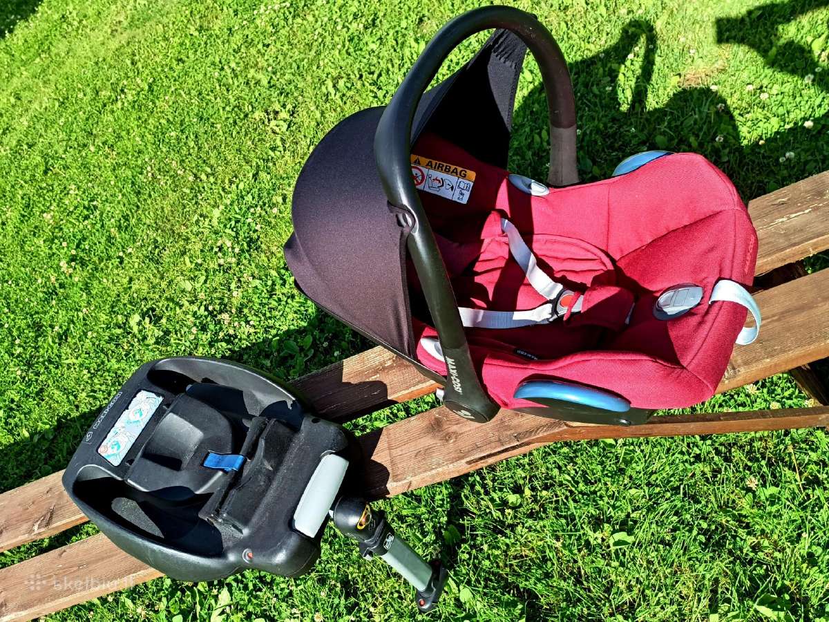Maxi-cosi Cabriofix + Easyfix (Isofix) bazė 0–13kg