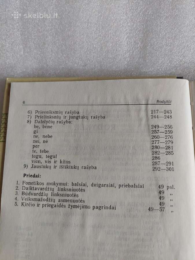 Mokomosios lietuvių kalbos taisyklės - nuotraukos Nr. 4