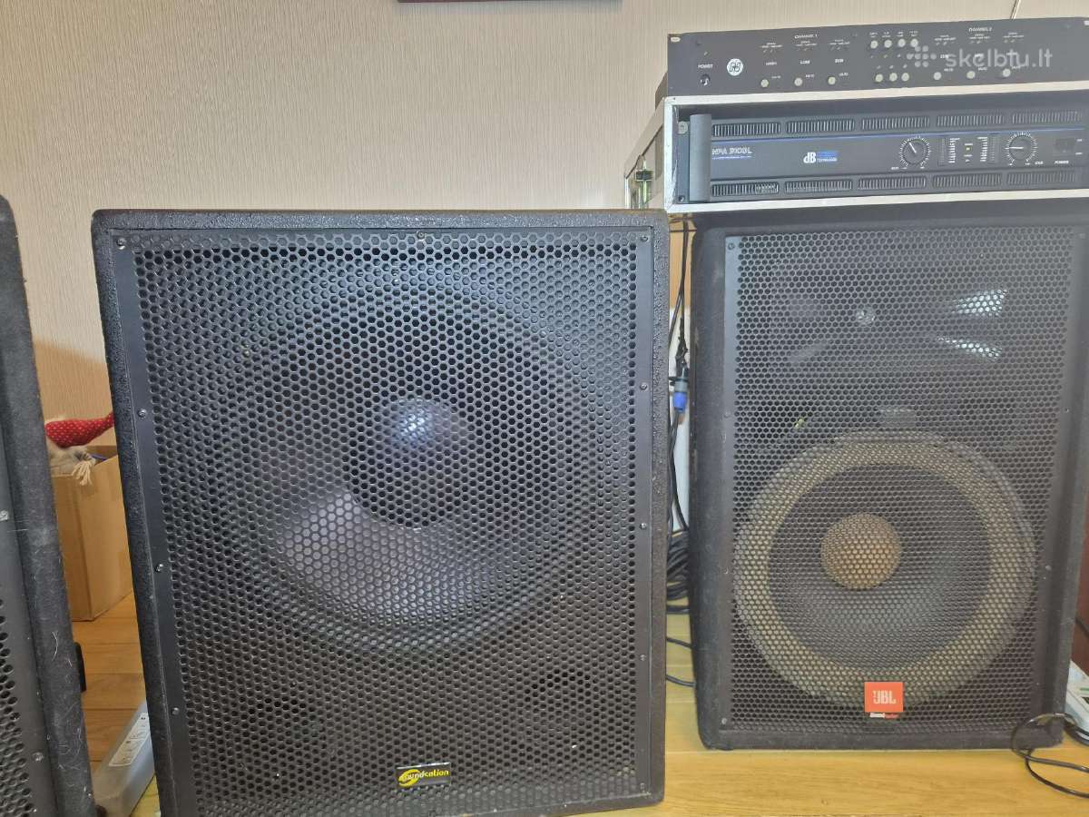 Parduodama garso sistema: 2 Jbl Soundfactor Sf15, - nuotraukos Nr. 7
