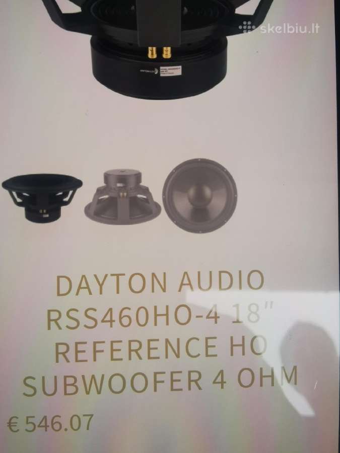 Parduodama garso sistema: 2 Jbl Soundfactor Sf15, - nuotraukos Nr. 9