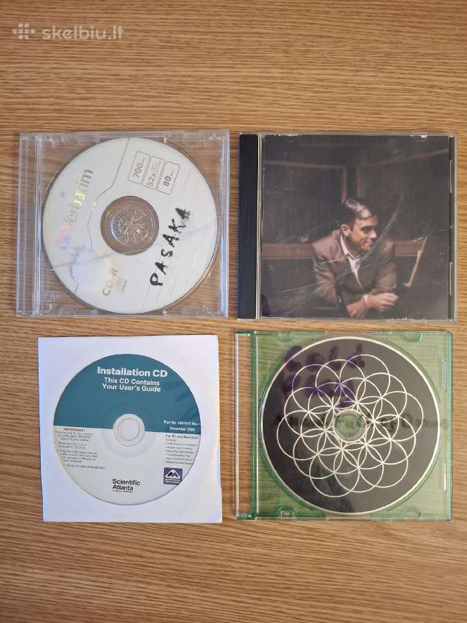Coldplay (2015) + Robbie Willams (2001) + dar 2 CD