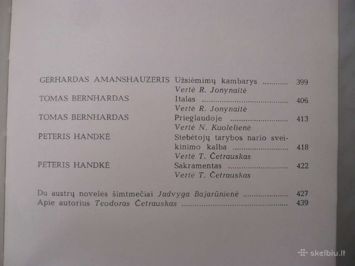 Austrų novelės - nuotraukos Nr. 4