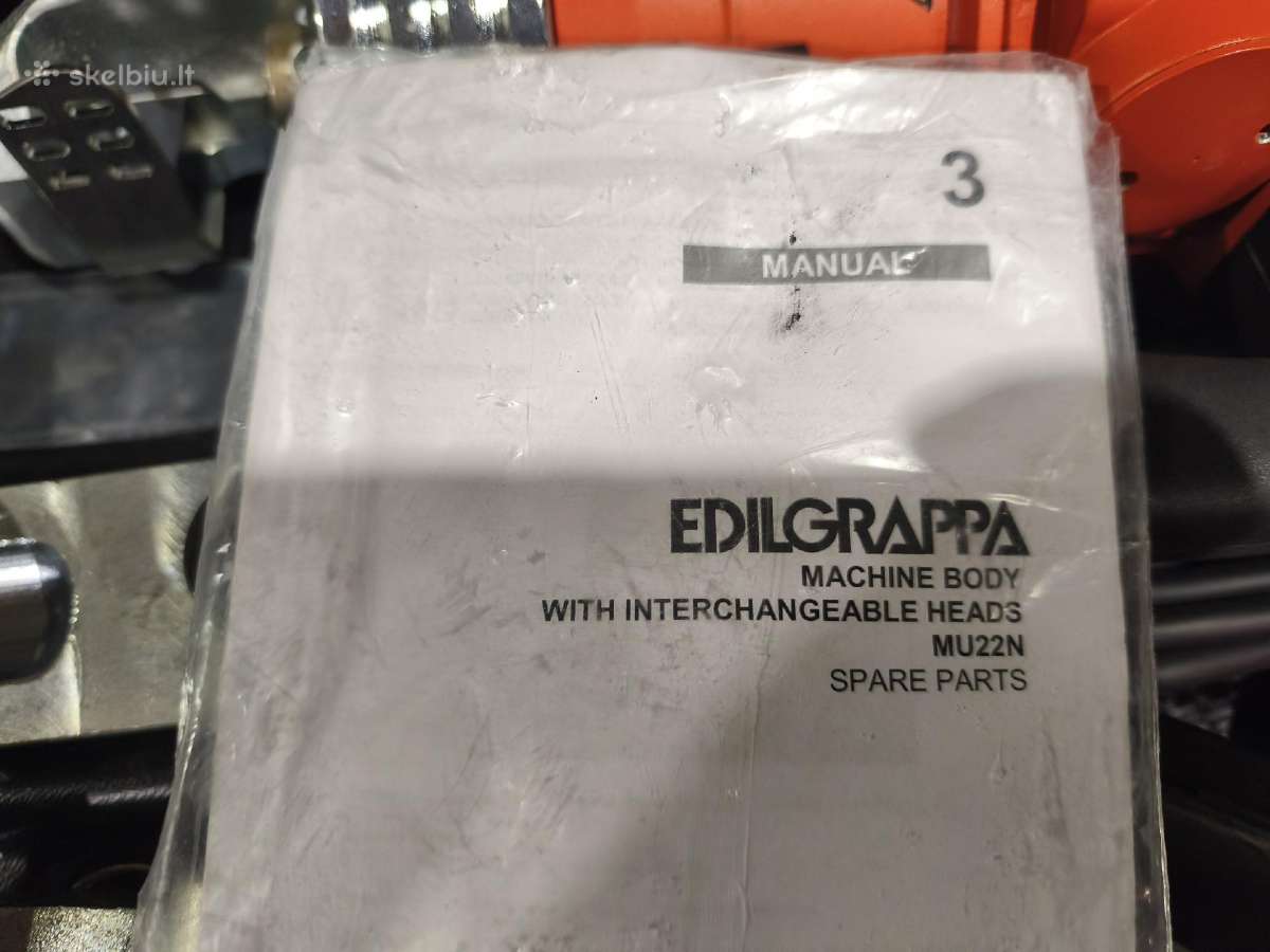 Edilgrappa armatūros kirpimo ir lankstymo aparatas - nuotraukos Nr. 2