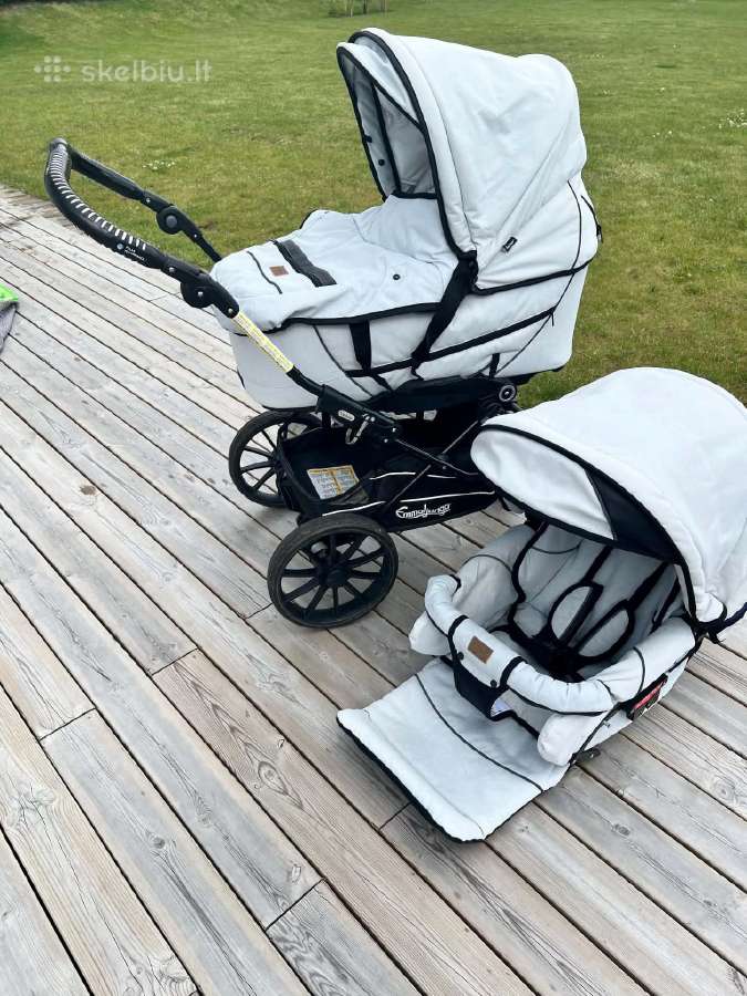 Vežimėlis Emmaljunga Super Nitro Pure 2n1