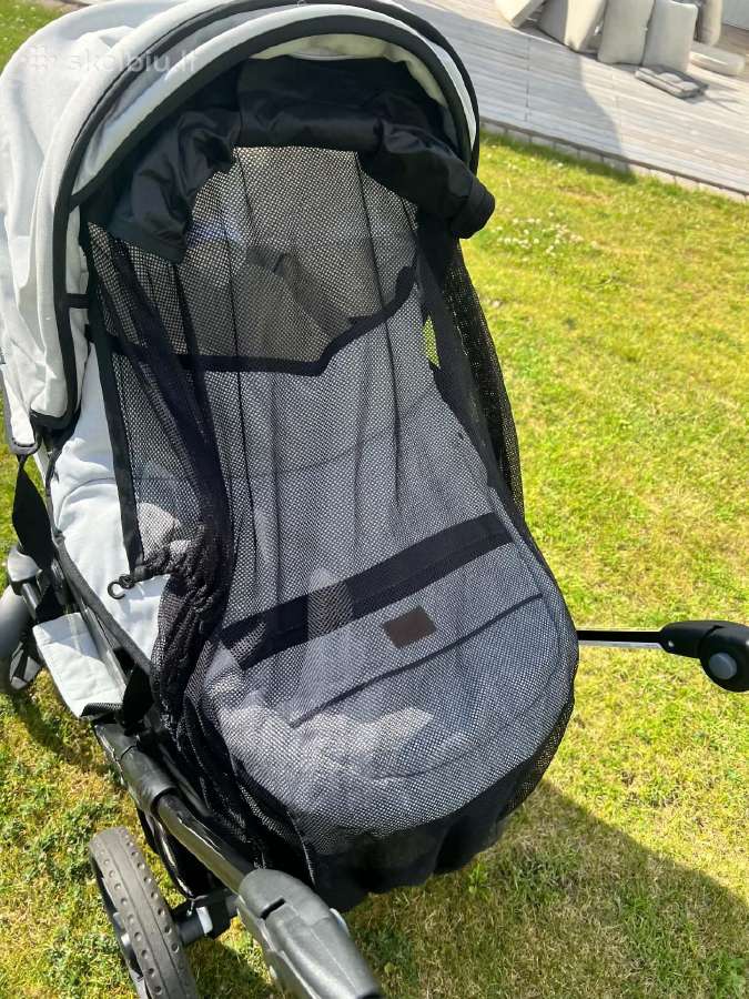 Vežimėlis Emmaljunga Super Nitro Pure 2n1 - nuotraukos Nr. 7