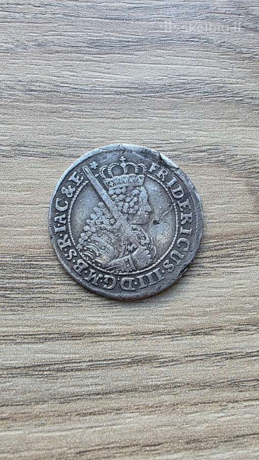 1698 metų 18 grošenų - Ortas Prūsija Branderburgas