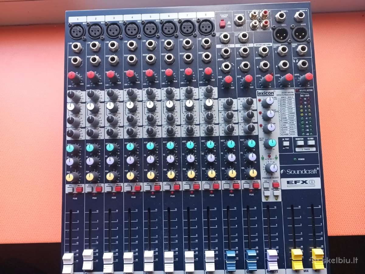 Mikserinis pultas Soundcraft