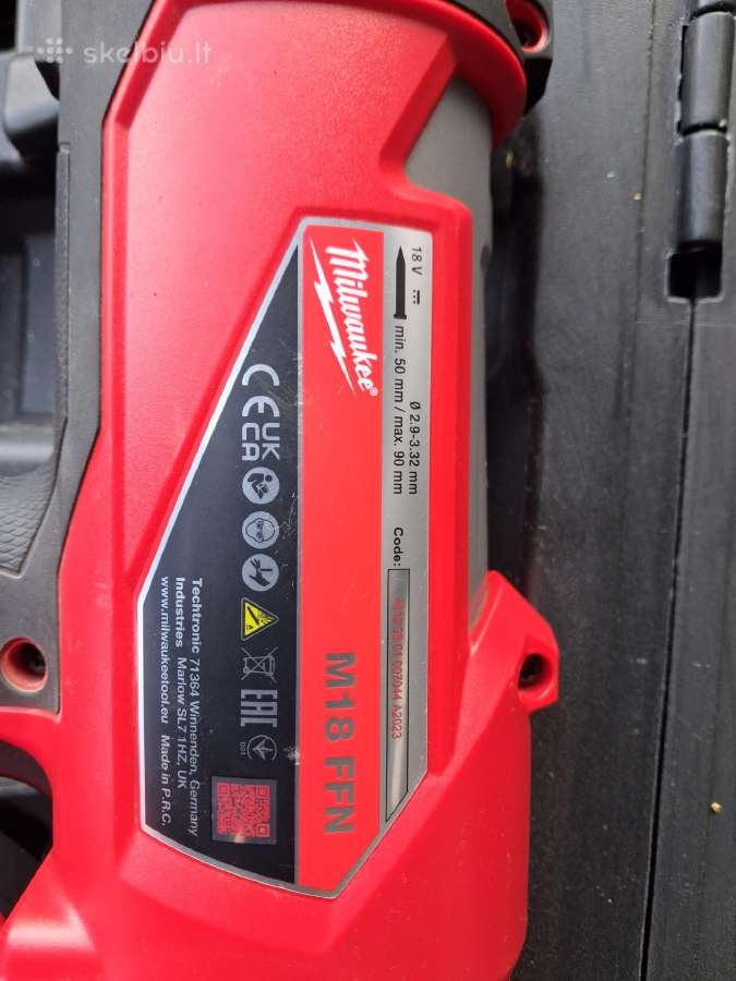 Akumuliatorinė Viniakalė Milwaukee M18 Ffn