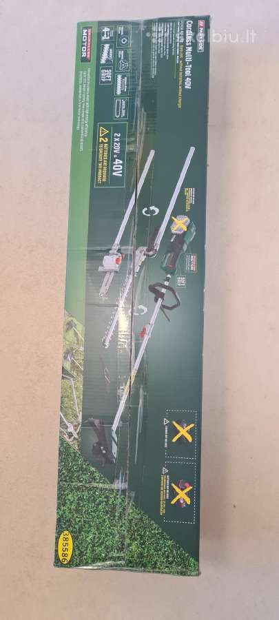 Naujas akum. kombinuotas trimeris 4in1